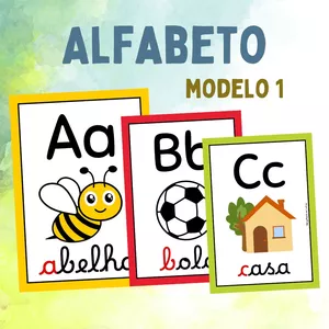Cartaz de Alfabeto