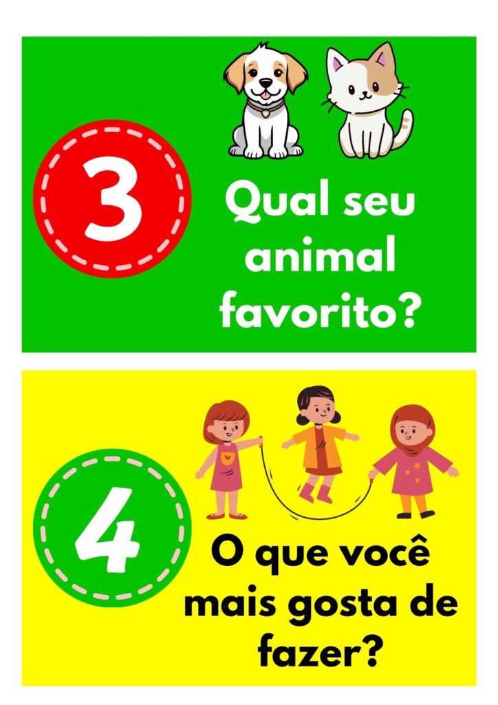 Dinâmica de volta às aulas