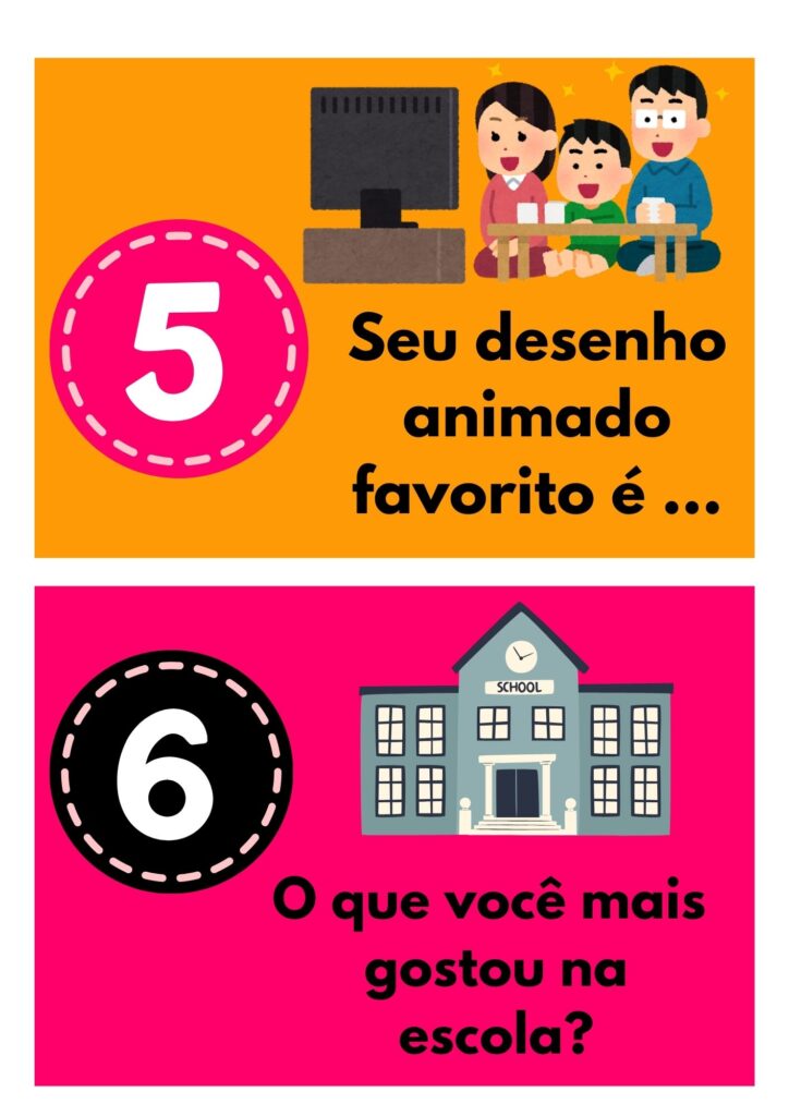 Dinâmica de volta às aulas