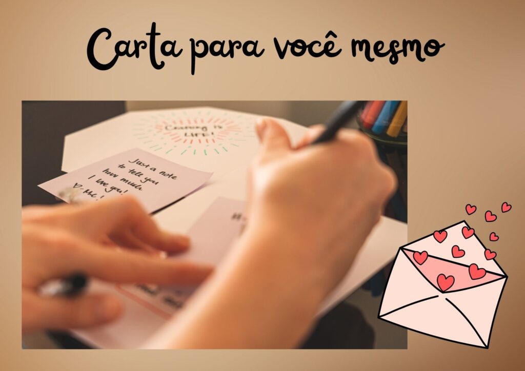 Carta para si mesmo. Dinâmicas de volta às aulas.
